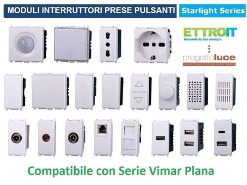Serie vimar plana compatibile - plana,