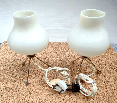 Lampade abat jour tripode - 2, abat-jour