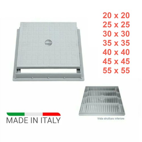 Coperchio telaio chiusino - e,