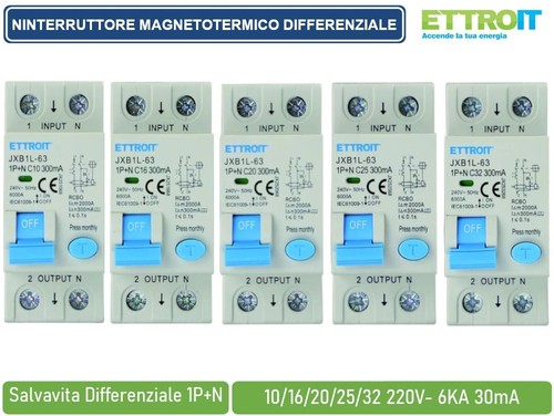 Ettroit inter magnetotermico - inter.,